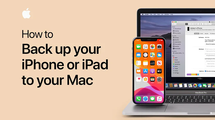 How to back up your iPhone, iPad, or iPod touch to your Mac — Apple Support