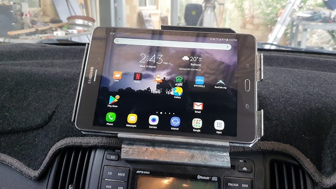 Add a Samsung Galaxy or Apple iPad to Your Car's Dash with This DIY  Removable Tablet Mount « Car Mods :: WonderHowTo