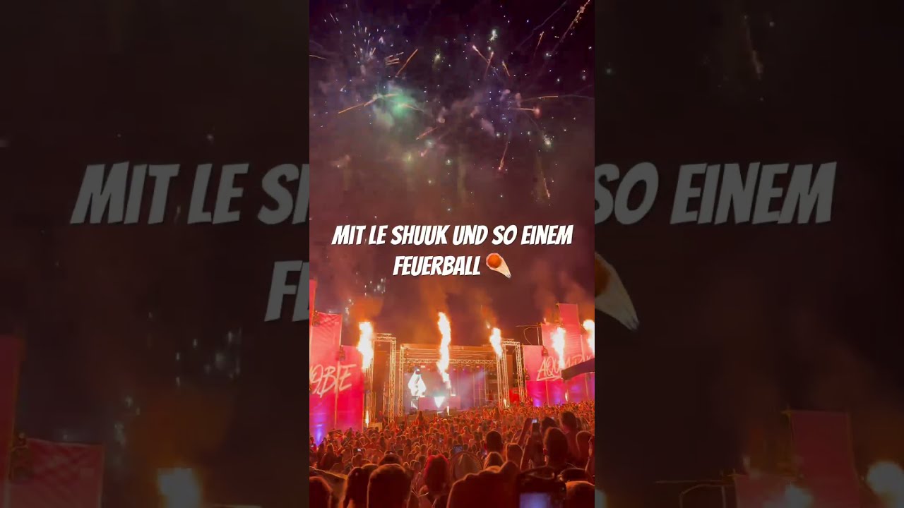Aquaphobie Closing Set 2025 Mit So Einem Feuerball Nurf Rdich Feuerwerk Festival