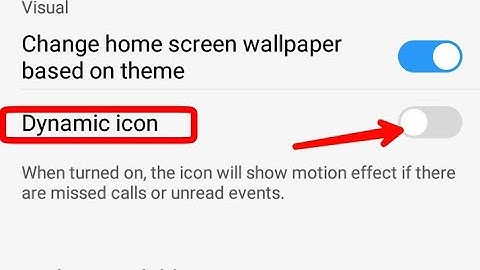 Vivo Mobile !! Dynamic icon Enable Settings !! Dynamic icon Settings Enable  kaise karta hai