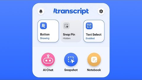 Introducing Transcript 3.0: The all-in-one study solution.
