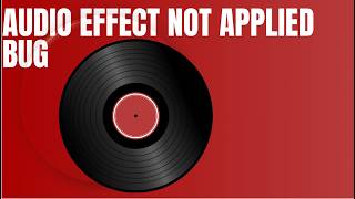 Android Audio Framework - Audio Effect not applied bug