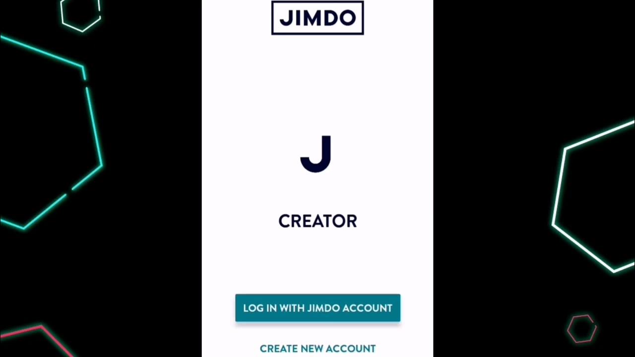 Creating your own website using jimdo youtube
