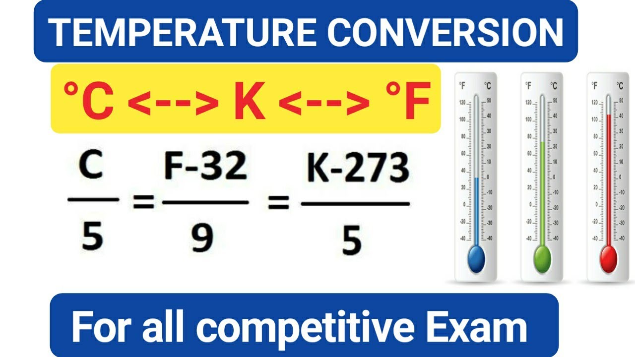 temperature conversion short tricks || Celsius to Kelvin | C to F