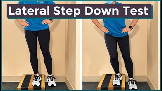 Celebrity Lateral Step Down Test | Patellofemoral Pain Profile
