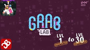 Grab Lab (By Digital Melody) - iOS/Android - Walkthrough Video Level 1 to 30