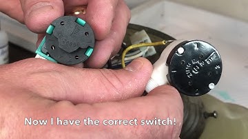 Hampton Bay Ceiling Fan Switch Replacement - ZE 268S6