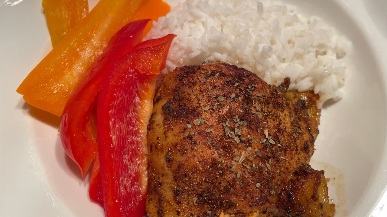 Easy Oven Baked Chicken Thighs YouTube