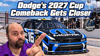 Dodge’s 2027 Cup Comeback Gets Closer News