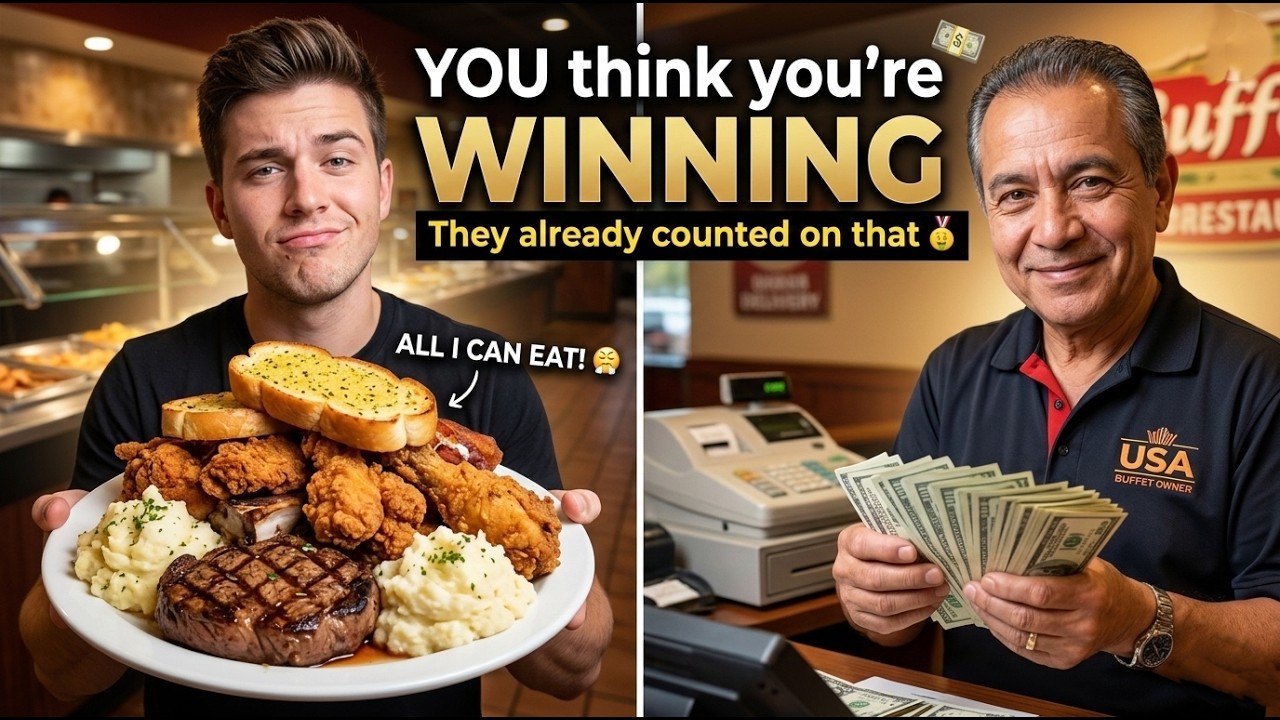 Why Buffets Let You Eat Unlimited — And Still Make a Fortune