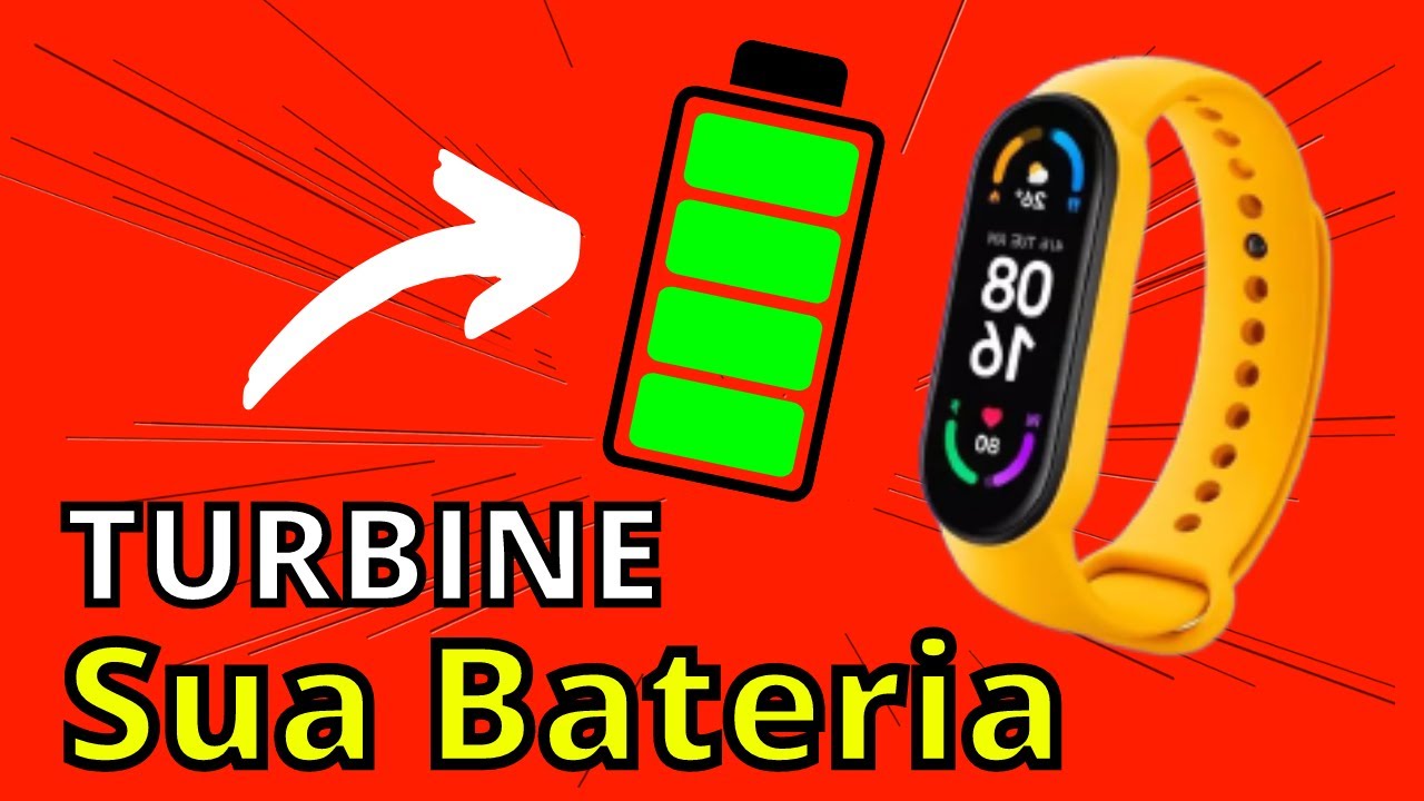 mi band 6 bateria