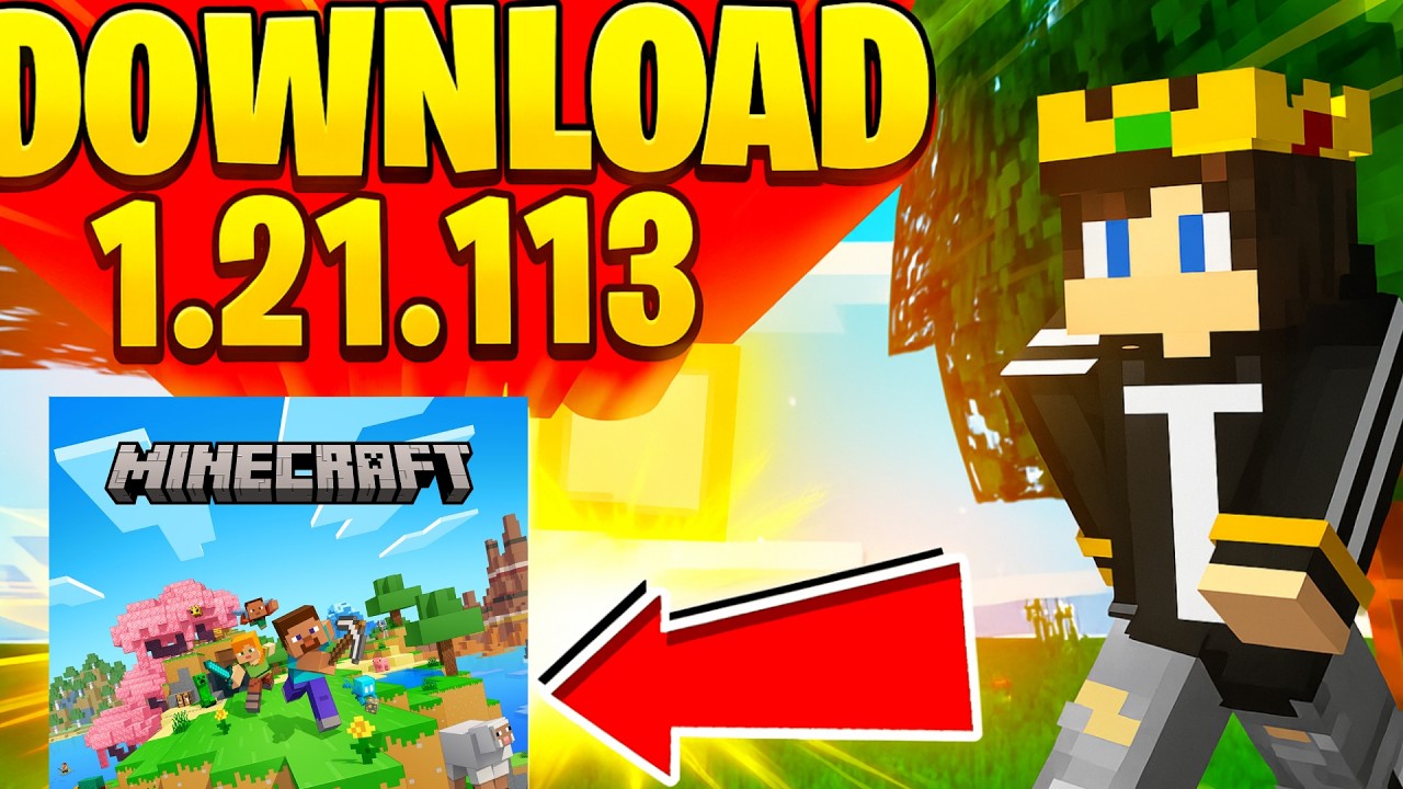 Download do Minecraft 1.21.113 Oficial!! - Nova Atualização - YouTube
