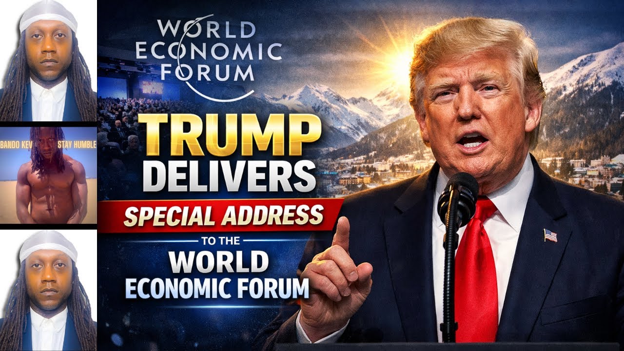 Trump Delivers a Special Address to the World Economic Forum | LIVE News Podcast 📱