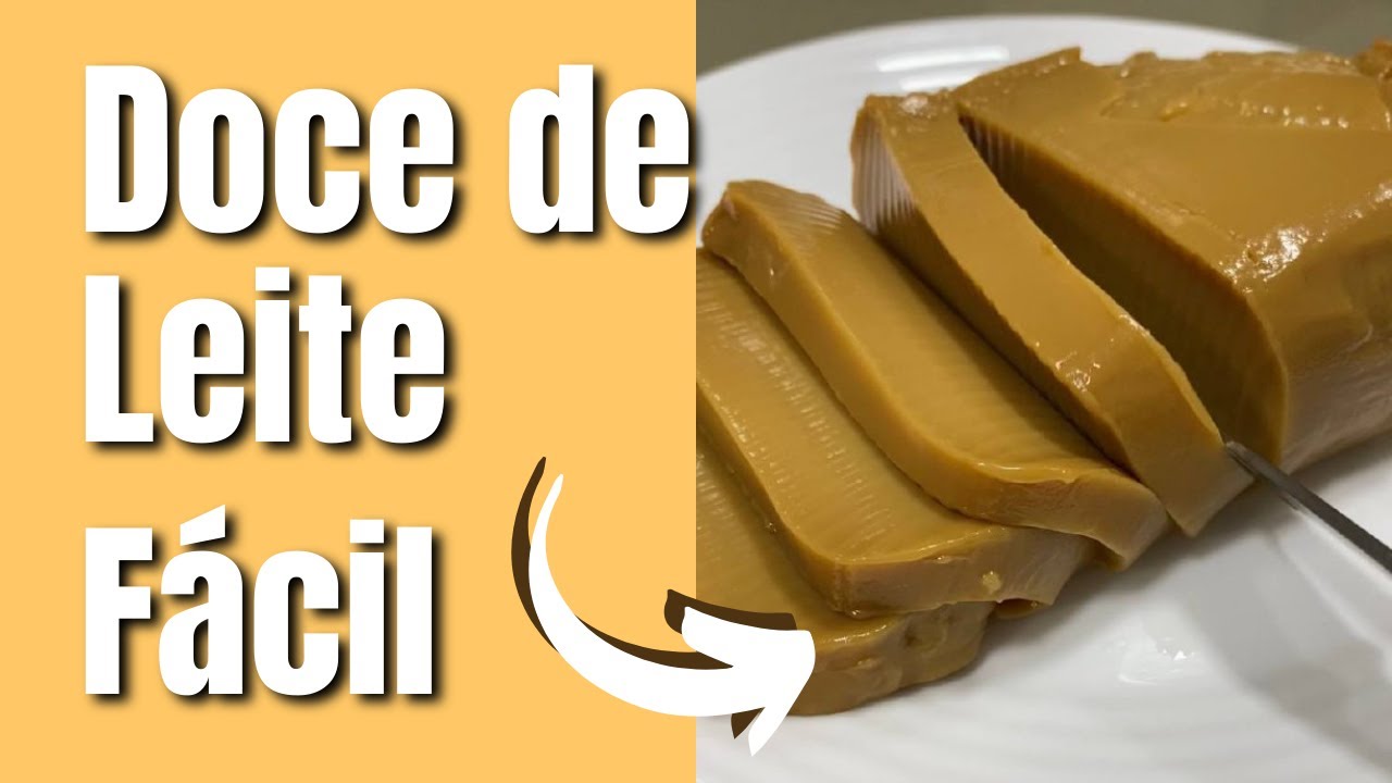 DOCE DE LEITE FÁCIL Como fazer DOCE DE LEITE com caixa de LEITE