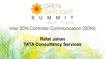 Inter SDN Controller Communication (SDNi)