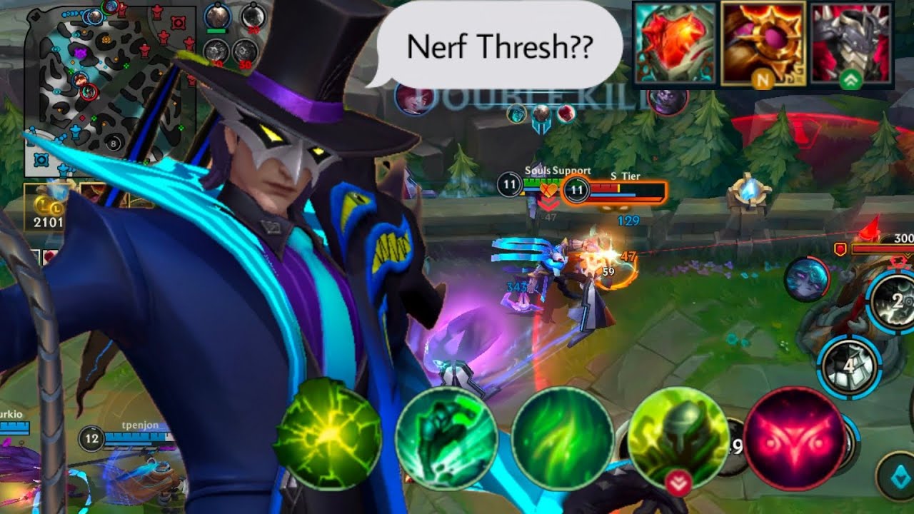 Nerf Thresh After Sold Skin xD / Thresh Gameplay S13
