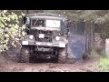 Kraz 255 B auf der Panzerbahn in Peckfitz 14 05 2015