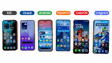 Samsung OneUI 7 vs. iOS 18 / Android 15 / HyperOS / ColorOS / OriginOS