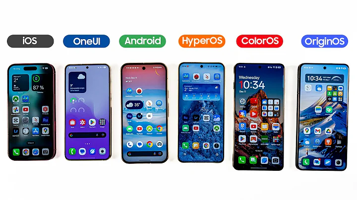 Samsung OneUI 7 vs. iOS 18 / Android 15 / HyperOS / ColorOS / OriginOS