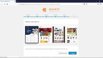 How to install WordPress Theme Zoo Quartz
