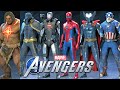 Marvel's Avengers PS5: All Suits Showcase (2020-2023) 🎮