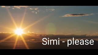 Watch Simi Please video