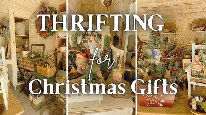 THRIFTING FOR CHRISTMAS GIFTS (Part 1) | Thrift Shopping | Tauna Megan