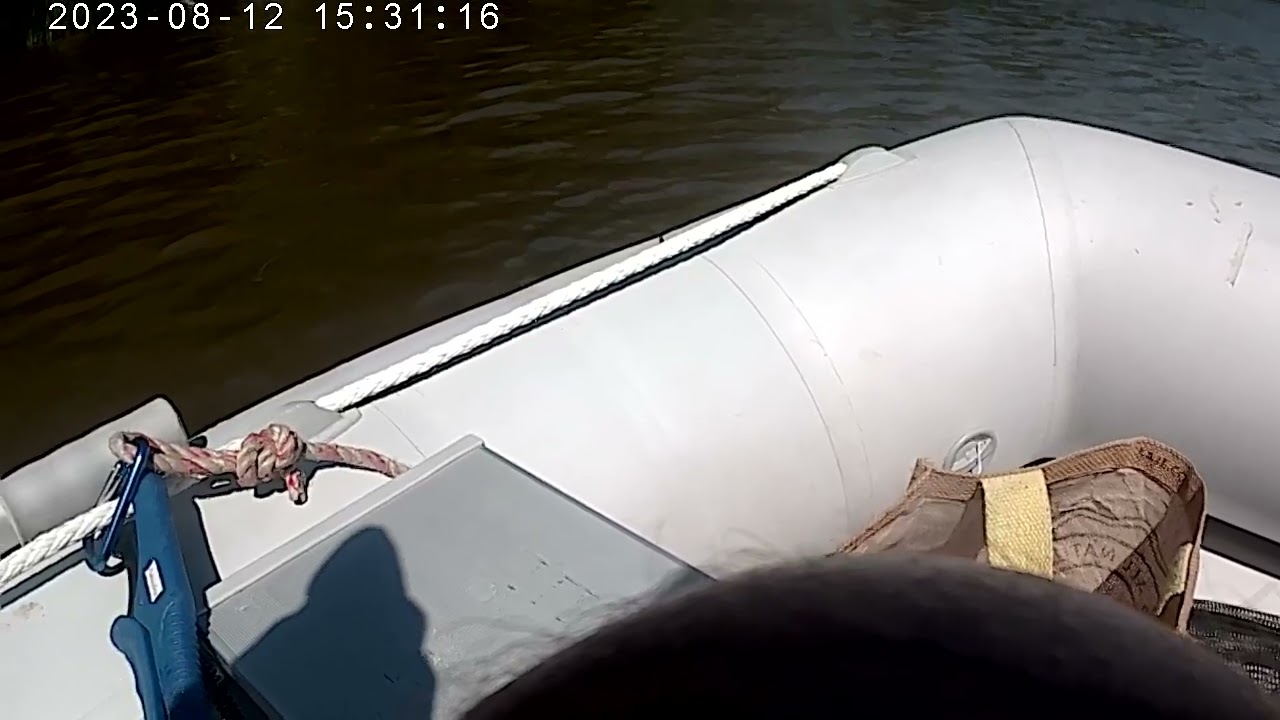 Bass fishing on Sixteen Mile Creek – 3 – 2023 – In Slow Motion