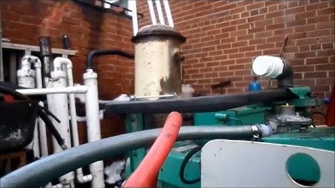 My 6.5k Onan Genset  Runs on Natural Gas