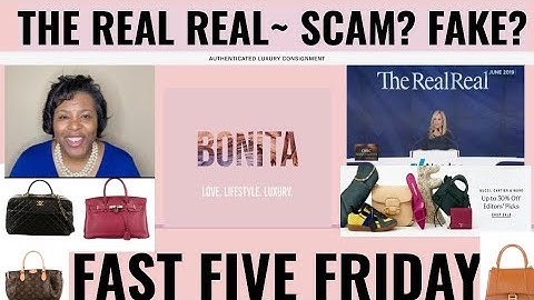 THE REAL REAL! SCAM? || 5 THINGS TO CONSIDER BEFORE YOU BUY! || WATCH THIS VIDEO FIRST ! || REVIEW