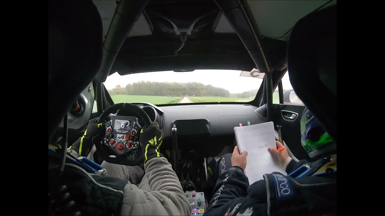 Rallye Grand Senonais 2022 ES5 David LAMARCHE/Florian DUTHU Alpine A110 RGT