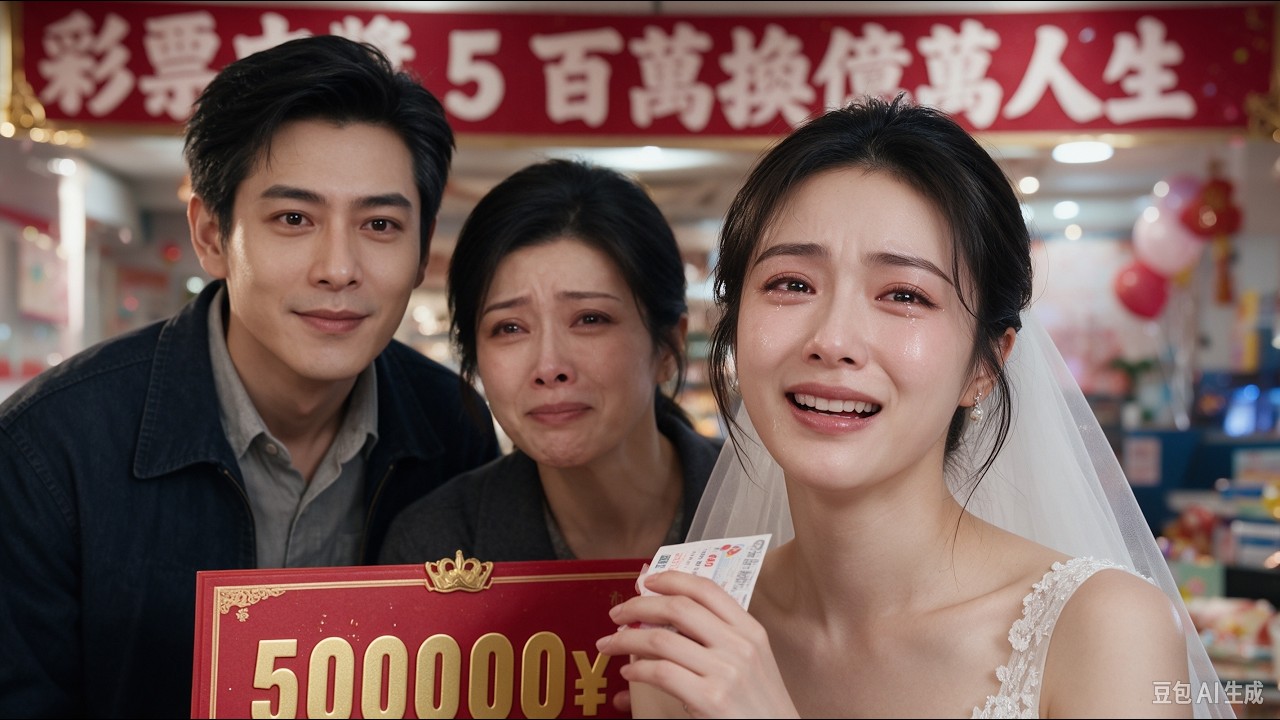 票中獎 5 百萬－裝窮父母考驗真心，逆轉億萬身家#反轉 #爽劇