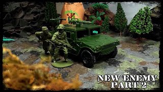 Army Men: New Enemy Part 2 | Plastic Warzone Side Story | Army Men Stop Motion