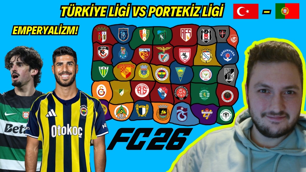 FC 26'da Harita Kapışması Türkiye Ligi vs Portekiz Ligi