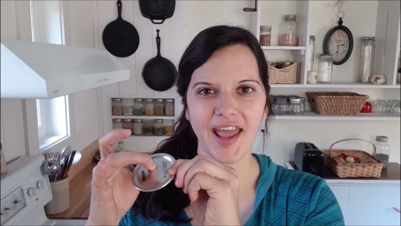 Reusable Canning Lids How to Reuse Metal Canning Lids YouTube