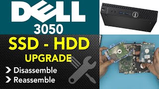 How to Upgrade Dell OptiPlex 3050 Mini PC SSD NVMe & HDD | Full Storage Guide