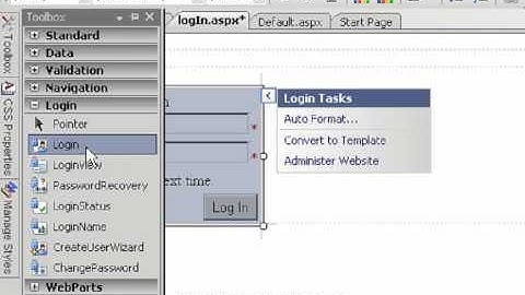 Asp.Net Tutorial in Tamil LogIn control part - 2