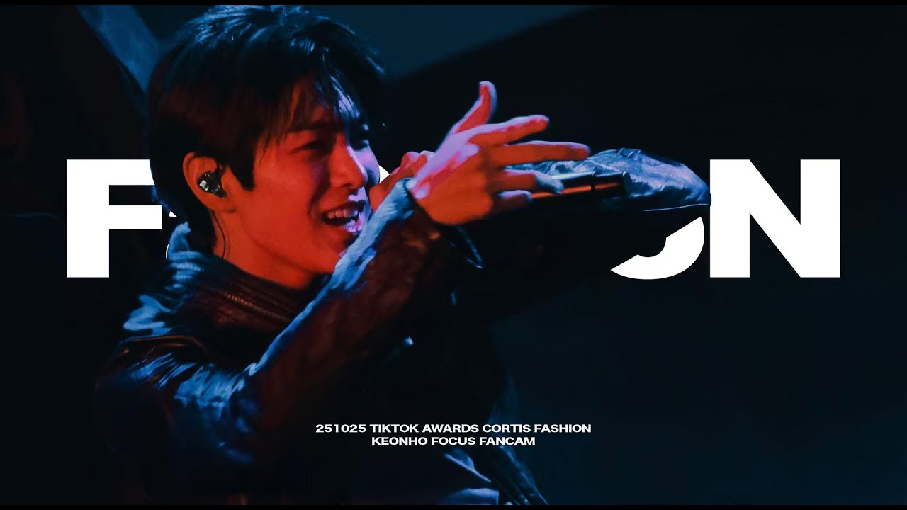 [4K] 251025 TIKTOK Awards 틱톡 어워즈 - [ FaSHioN ] - CORTIS 코르티스 KEONHO 건호 직캠