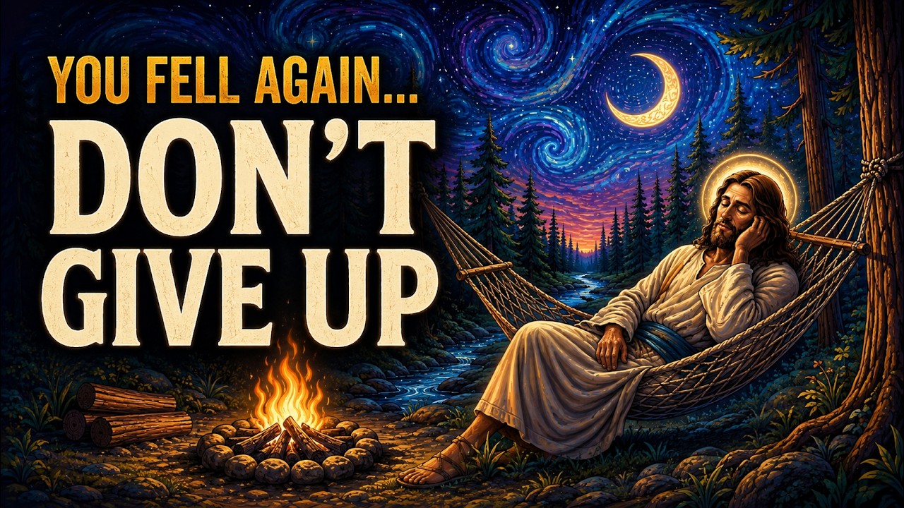You keep falling into the same sin... Rest. God’s mercy hasn’t run out.