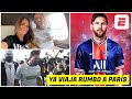 Imágenes en el aeropuerto. Messi TIENE ACUERDO con PSG. Dejó Barcelona, rumbo a París | Exclusivos