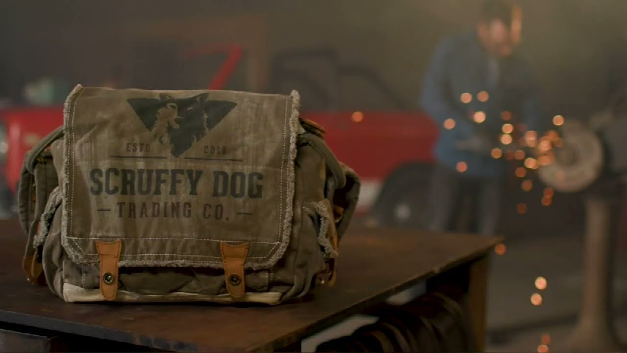 VINTAGE MESSENGER BAG FOR MEN AND WOMEN - 13 INCH