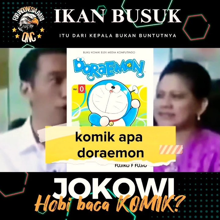 BUSYET! TERNYATA 'KLANGENAN' PRESIDEN JOKOWI ITU BACA KOMIK? DORAEMON, SHINCHAN SAMPAI KHO PING HOO🟢