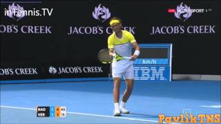 Rafael Nadal vs Fernando Verdasco Highlights ᴴᴰ Australian Open 2016