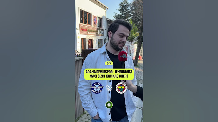 Adana Demirspor - Fenerbahçe maçı kaç kaç biter?