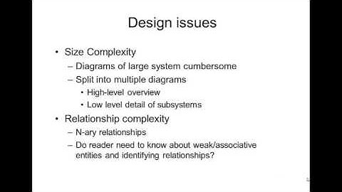 GG7404 Spatial Data and the WWW (2015) L4 pt2: Conceptual and Logical Design