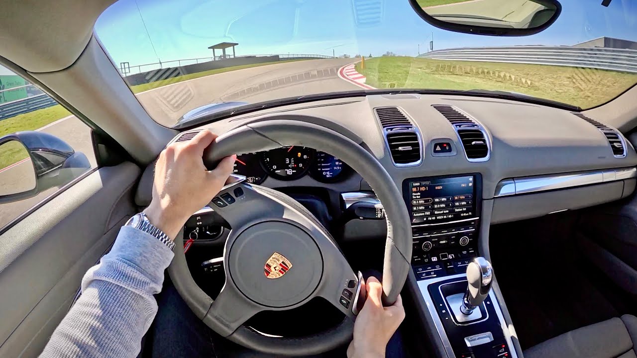 Porsche Cayman 2014 года (базовая PDK) — трековый тест от первого лица