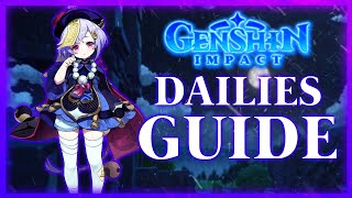All Dailies You Should Do! | Genshin Impact (Guide)