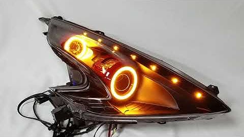 370z Custom Headlights