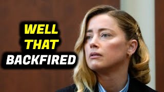 BACKFIRED! Amber Heard's Witness Just Testified AGAINST Her The LAPD Were Right!