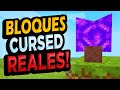 ✅ Los Bloques Más CURSED de Minecraft Reales!!